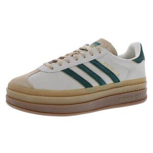NWT adidas Women's Gazelle Bold W Cream whiteCollegiate Green/Magic Beige 7 US